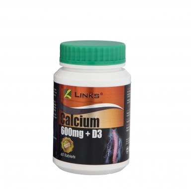 Links Calcium 600mg + D3
