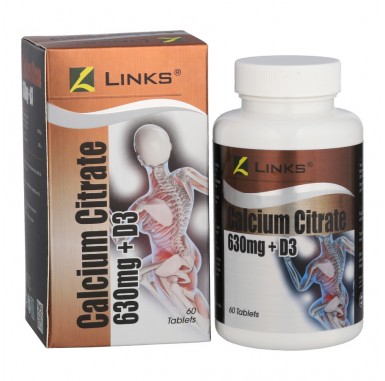 Links Calcium Citrate + Vitamin D